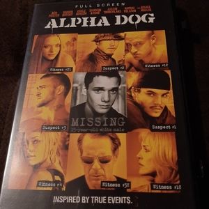 🐺4/$15🐺  Alpha Dog 🐕 DVD